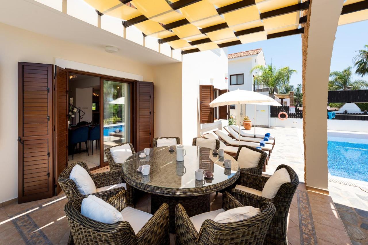 Sea Front Costa Blu By Ezoria Villas 圣纳帕 外观 照片