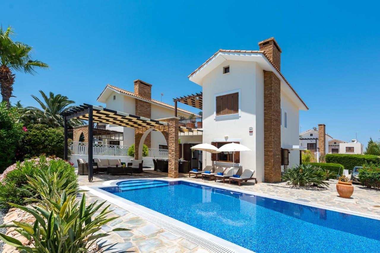 Sea Front Costa Blu By Ezoria Villas 圣纳帕 外观 照片